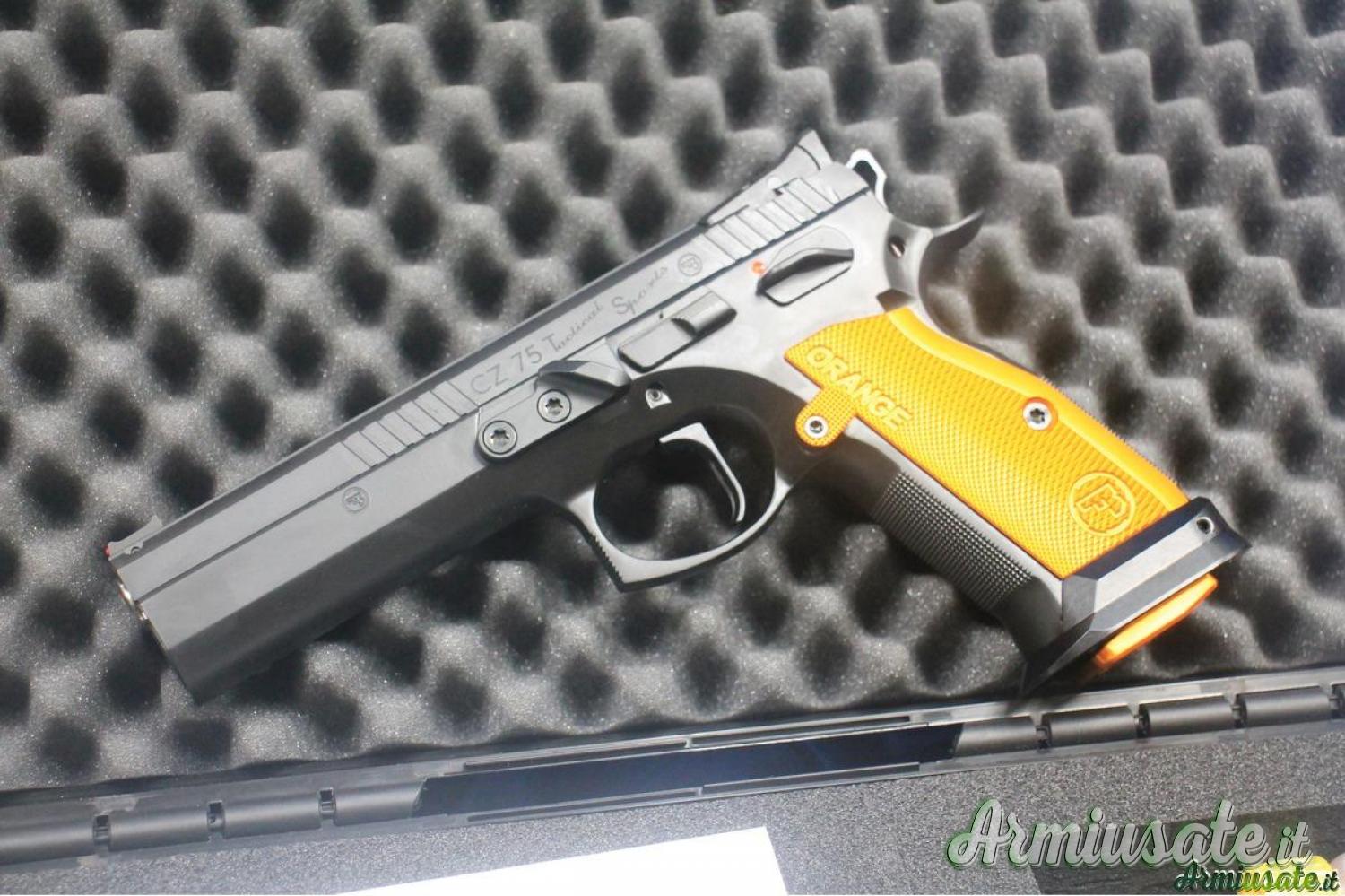 CZ | Ceska Zbrojovka CZ 75 Tactical Sport Orange 9x19mm Parabellum | Luger | NATO CZ | Ceska Zbrojovka CZ 75 Tactical Sport Orange 9x19mm Parabellum | Luger | NATO