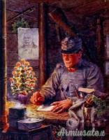 Fregio da berretto “K.u.k. kappenabzeichen 4. Armee feldzug 1914-15” (AUSTRIA WW1)