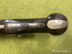Pistola avancarica Deringer, arma antica, mm 11