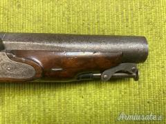 Coppia di pistole avancarica Rigby, 1850, armi antiche, mm 17