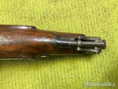 Coppia di pistole avancarica Rigby, 1850, armi antiche, mm 17