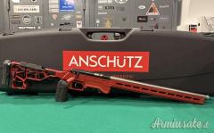 Carabina bolt action marca Anschutz modello 1710 APR CRIMSON RED calibro 22 Long Rifle