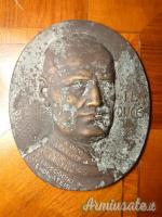 Targa in bronzo Fascismo