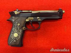 Beretta 98FS Deluxe Gold Diamond 9x21mm IMI