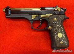 Beretta 98FS Deluxe Gold Diamond 9x21mm IMI
