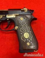 Beretta 98FS Deluxe Gold Diamond 9x21mm IMI