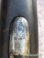 Fucile Trombone avancarica luminello Marina Belga canna in ottone con marchi ben visibili