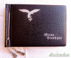 Album fotografico epoca nazista di militare RAD (prima) e LUFTWAFFE (poi) con 78 foto (1933-1945)