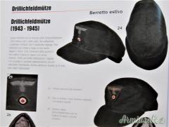 Berretto tedesco cosiddetto “DRILLICHFELDMÜTZE” modello 1943 di 2’ tipo (GERMANIA WW2)