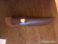 Coltello parforce damascato
