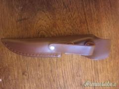Coltello parforce damascato