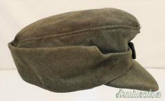 Berretto tedesco epoca nazista Einheitsfeldmütze M.43 Heer für Mannschaften der Jägertruppe 2’ tipo
