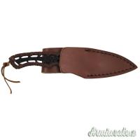 Coltello con manico avvolto efodero