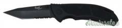 Coltello pieghevole, manico in metallo