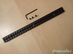 Slitta Picatinny 260 mm