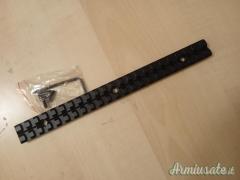 Slitta Picatinny 230 mm