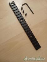 Slitta Picatinny 200 mm
