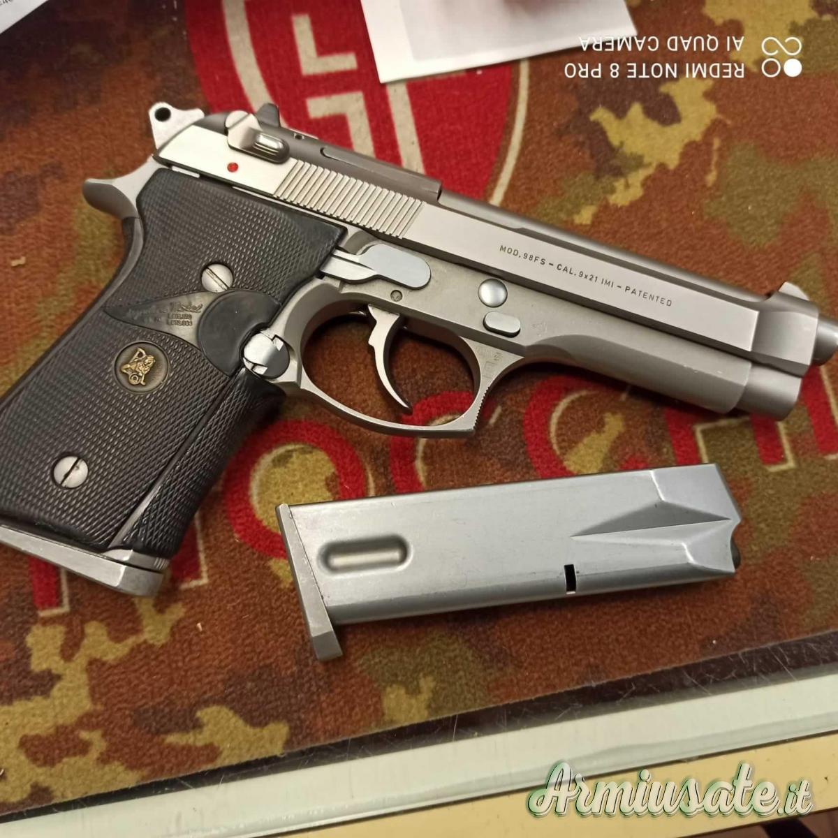 BERETTA 98 FS CAL. 9X21 INOX BERETTA 98 FS CAL. 9X21 INOX