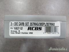 RCBS DIES CARBON SET 38/357 MAG