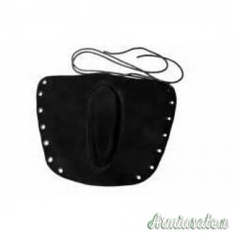 CBC Poggiaguancia da calcio - Allineatore Ottico MM20 in Pelle Nero