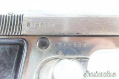 P.BERETTA MOD.1934 CAL.9CORTO ANNO 1940 “NICHELATA”