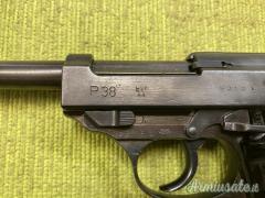 Mauser P38, byf 44, WaA135, 1944, Sportiva, 9x19 (9 Parabellum)