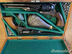 Coppia revolver Colt Navy Uberti calibro .36 avancarica