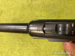 Erfurt Luger P08, 1916, Sportiva, 9x19 (9 Parabellum)