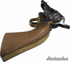 Uberti revolver 1873 Cattleman II Brass cal. 44 Remington Magnum canna 6