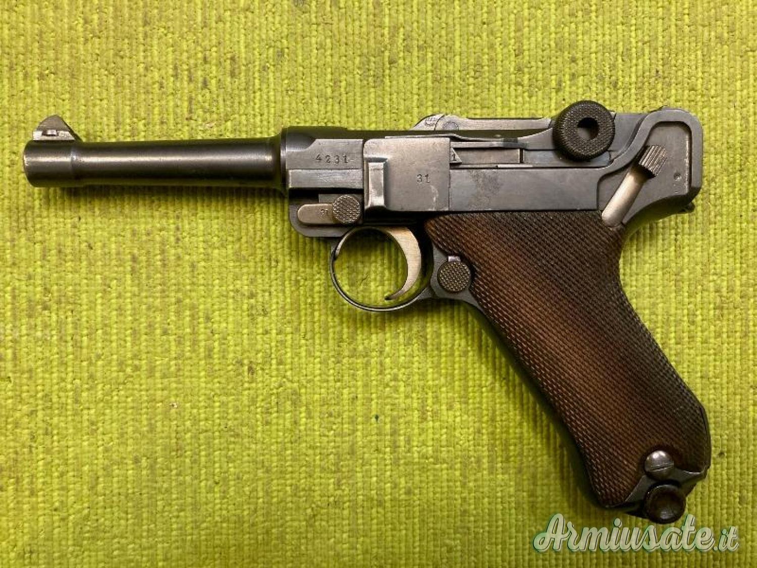 DWM Luger P08, Polizei 1921, Sportiva, 9x19 (9 Parabellum) DWM Luger P08, Polizei 1921, Sportiva, 9x19 (9 Parabellum)
