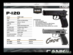 Canik P120 Tungsten 9x21mm IMI