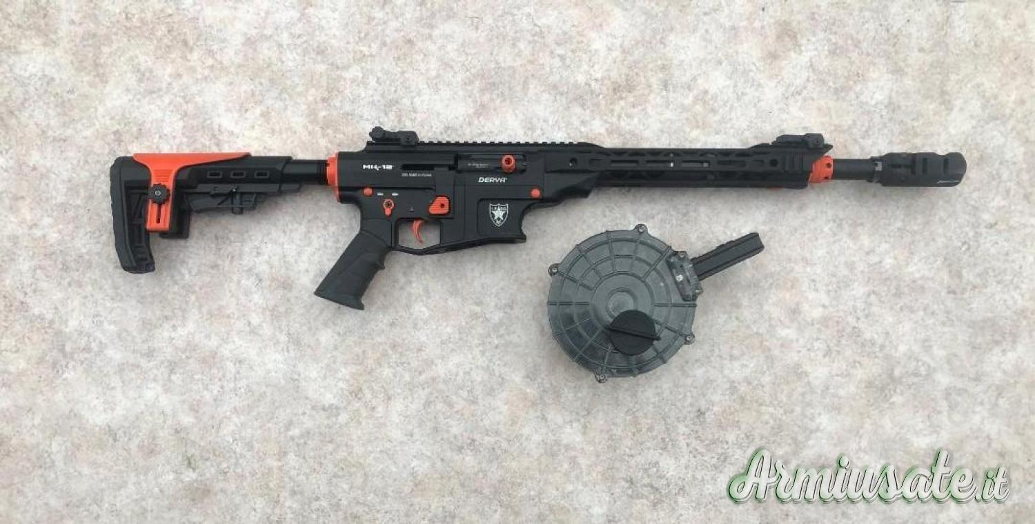 Fucile Derya Mk12 Ipsc cal 12 ARMA NUOVVA USATA PER ESPOSIZIONE FIERE Fucile Derya Mk12 Ipsc cal 12 ARMA NUOVVA USATA PER ESPOSIZIONE FIERE