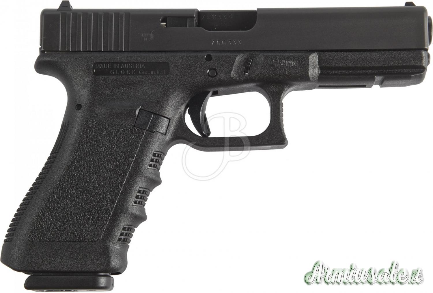 Pistola semiauto Glock 17 Gen3 Cal. 9x21 (NUOVO) Pistola semiauto Glock 17 Gen3 Cal. 9x21 (NUOVO)