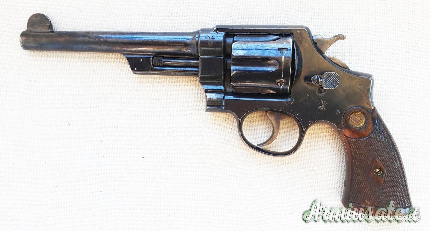 SMITH 6 WESSON HAND EJECTOR TRIPLE LOCK .455 BRITISH SERVICE SMITH 6 WESSON HAND EJECTOR TRIPLE LOCK .455 BRITISH SERVICE