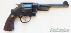SMITH 6 WESSON HAND EJECTOR TRIPLE LOCK .455 BRITISH SERVICE