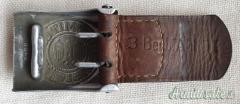 CINTURONE TEDESCO WEHRMACHT WW2 FIBBIA CON PATTINA 1936