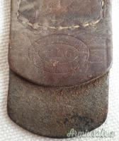 CINTURONE TEDESCO WEHRMACHT WW2 FIBBIA CON PATTINA 1936