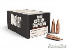 NOSLER 308” 175 GRANI  CUSTOM COMPETITION HPBT