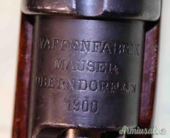 Carabina Mauser Mod. 96/38 in Calibro 6,5x55