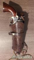 FONDINA FAR WEST CUOIO MARRONE - WESTERN JUSTICE