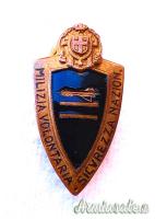 Distintivo d’epoca fascista da bavero da giacca per Ufficiale di grado “Centurione” della M.V.S.N.