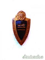 Distintivo d’epoca fascista da bavero da giacca per Ufficiale di grado “Centurione” della M.V.S.N.
