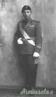 Distintivo d’epoca fascista da bavero da giacca per Ufficiale di grado “Centurione” della M.V.S.N.