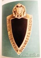Distintivo d’epoca fascista da bavero da giacca per Ufficiale di grado “Centurione” della M.V.S.N.