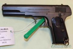 Pistola Husqvarna  Mod. 1907 Cal. 9 Long