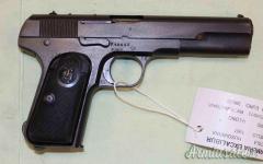 Pistola Husqvarna  Mod. 1907 Cal. 9 Long