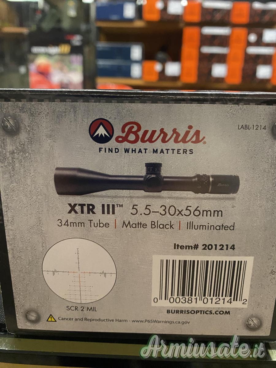 Burris XTR3 5,5-30 X 56 Burris XTR3 5,5-30 X 56