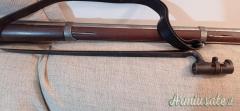 Moschetto Militare piemontese 1852 (armaiolo Camolli -Torino) e baionetta