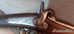 Moschetto Militare piemontese 1852 (armaiolo Camolli -Torino) e baionetta