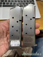 CARICATORE INOX MARCA COLT MOD. 1911 CAL. 45ACP DA 7 COLPI (NUOVO) (VEDI LA DESCRIZIONE)